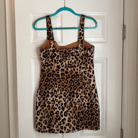 Princess Polly Cheetah Print Mini Dress - Picture 3 of 3